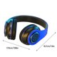 thumbnail image 3 of Pisexur Electronics - Auriculares inalámbricos Bluetooth para hombre, con luz RGB y micrófono, 8 horas de autonomía, plegables, para niños y organizador de electrónica., 3 of 7