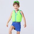 thumbnail image 4 of light green Chaleco de natación para niños pequeños, aprendizaje y entrenamiento de natación para niños, 4 of 5