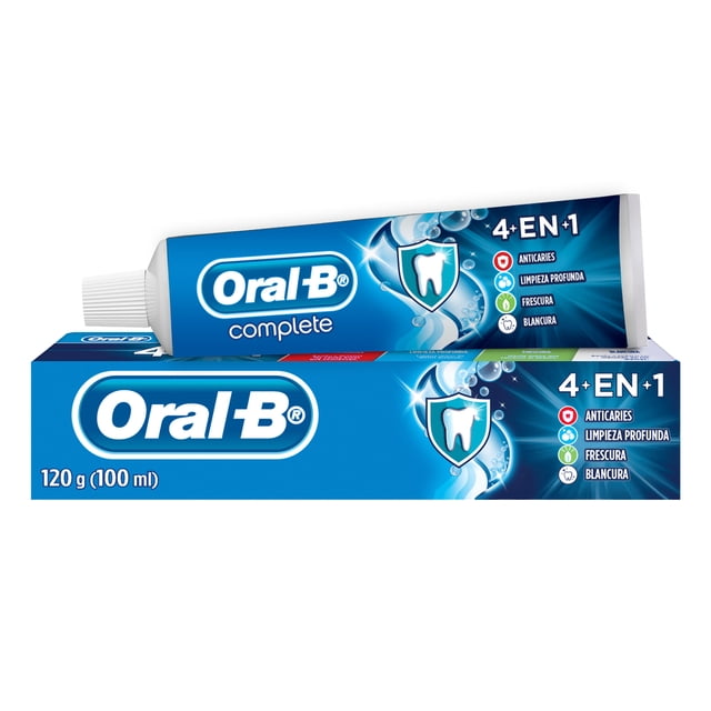 Pasta Dental Oral-B Complete 4 en 1, 1 pza de 100 ml