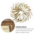 thumbnail image 3 of UPGRATOR 20 Pcs Support d'Angle Robuste en Fer Doré pour Menuisiers Anti-Rouille, 3 of 6