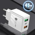 thumbnail image 4 of Standard 45W Dual USB QC3.0+PD25W Fast Charger for Mobile Phones, 4 of 6