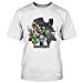 JINX Minecraft Men's Party Basic T-Shirt (White, Large)