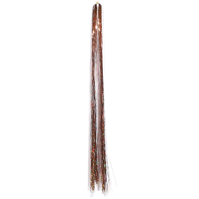 Extensiones de cabello con oropel para el cabello oropel brillante para mujeres y niñas accesorios para el cabello