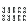 thumbnail image 3 of koolsoo 10 Pieces Rigging Ropes Fixing Stopper Keeper Rappel Abseil Positioning Gear Gray, 3 of 9