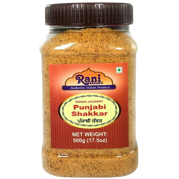 Rani Punjabi Shakkar (Gur Jaggery Powder) Indian Unrefined Raw Cane