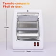 thumbnail image 3 of Calentador Eléctrico CM-TOP para hogar portátil 800W Calefacción rapida Sistema silencioso Uso en Interiores y Exteriores Eléctrico portátil de cerámica 34.5 * 29 * 14 cm, 3 of 6