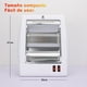 thumbnail image 3 of Calentador Eléctrico CM-TOP para hogar portátil 800W Calefacción rapida Sistema silencioso Uso en Interiores y Exteriores Eléctrico portátil de cerámica 34.5 * 29 * 14 cm, 3 of 6