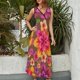 thumbnail image 2 of Floral Vestido Sin Mangas Vestidos Para Mujer, Vestido Suelto De Verano 2025, 2 of 5