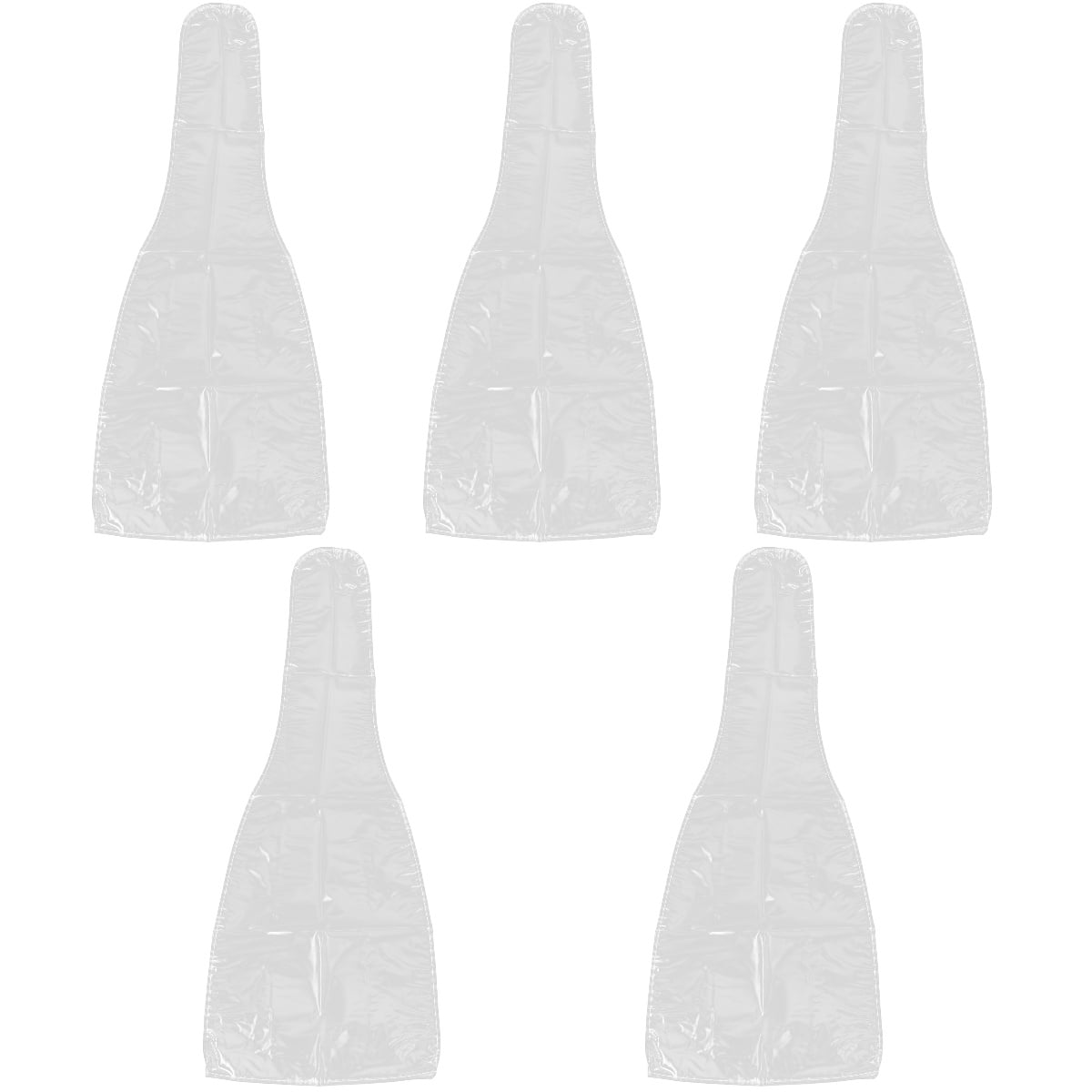 HEALEEP Folding PVC Guitar Cover Practical for Folk Acoustic Electric Guitars 5Pcs