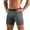 Dark Gray, variant on Mens Underwear Boxer Briefs Soft Seamless Moisture Wicking U Pouch Underwear Thin Quick Dry Breathable Trunks