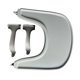 thumbnail image 5 of Trona Grippy Mantel individual para silla alta, mantel suave para bebés, utensilios para comer, bandeja para trona de bebé, bandeja para niños, niñas, Gris, 5 of 9