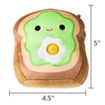 thumbnail image 2 of Squishmallows Official 5 inch Sinclair the Avocado Toast with Egg - Child's Ultra Soft Stuffed Plush Toy, 2 of 2