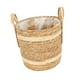 thumbnail image 5 of Cesta tejida para macetas, cubierta decorativa para macetas, adorno para el hogar 28 cmx28cm, 5 of 9