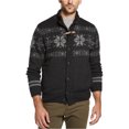 thumbnail image 1 of Chaqueta Fair Isle resistente a la intemperie para hombre, gris, mediana, 1 of 1