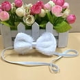 thumbnail image 4 of Bunny Rabbit Costume Set,Ears Headband Bow Ties Tail Set,Halloween Costume Assesories(Blue), 4 of 5