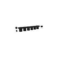 thumbnail image 2 of Meridian Furniture Pavilion Black Boucle Fabric Bench, 2 of 7