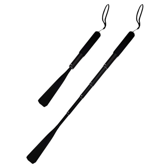 Telescoping Extra Long 14.5"-37" Shoe Horn - Collapsible Aluminum Long Handle