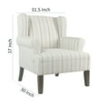 thumbnail image 5 of HomePop Emerson Wingback Accent Chair, 5 of 6