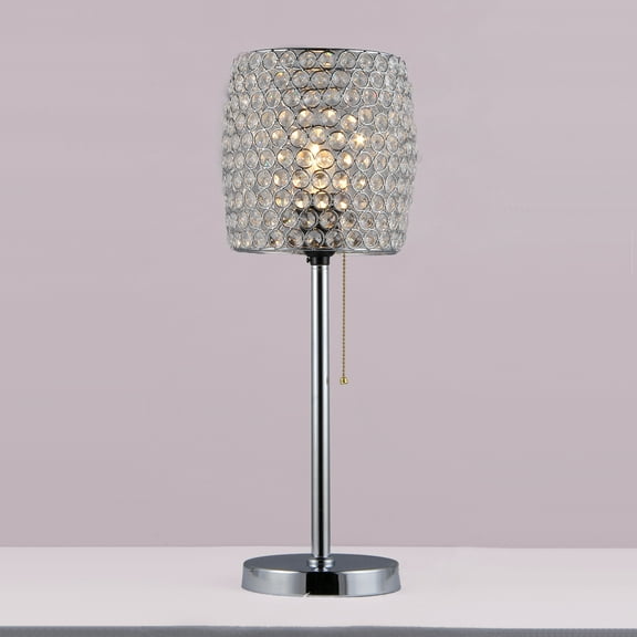 Cleopatra 1-light Crystal Table Lamp
