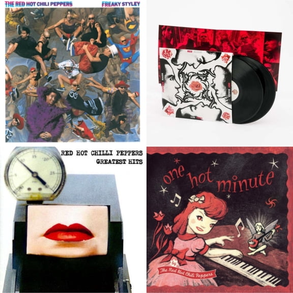 Greatest Hits (X) & One Hot Minute & Blood Sugar Sex Magik & Freaky Styley [LP Vinyl Bundle]