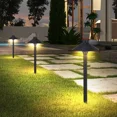 thumbnail image 5 of Lámpara de aluminio para exteriores con forma de hongo, resistente al agua, para caminos, paisajes, iluminación tipo bolardo, lámpara de pie para jardín exterior, 5 of 5