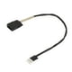 thumbnail image 4 of Conector de alimentación CC, conector de arnés resistente al desgaste, mano de obra fina ABS para Lenovo Edge 15 80H1 Touch, 4 of 8