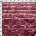 thumbnail image 4 of oneOone Rayon Pastel Red Fabric Kawai Sewing Craft Projects Fabric Prints By Yard 56 Inch Wide-RS, 4 of 5