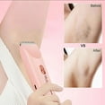 thumbnail image 3 of MUSICOZY Electric Razors for Women,2 in 1 Bikini Shaver Trimmer for Women,Ipx7 Waterproof Rechargeable Dusk Razor, Body Painless Razor for Face Leg Underarm Arm Pink, 3 of 13