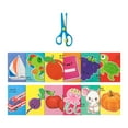thumbnail image 1 of Juego de actividades de corte de papel para niños Juego de corte de papel divertido para niños Estilo C, 1 of 9