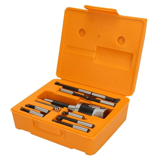 Boring Set,13 pcs Carbon Steel Boring Head Boring Machine Set Innovative Solution