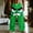 Green, variant on Men's Smiling Face Pants Loose with Pockets Elastic Drawstring Waist Casual Outdoor Vacation Home Trousers Mint Green XL