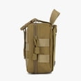 thumbnail image 4 of Botiquín de primeros auxilios táctico, bolsa de almacenamiento médico, kit de supervivencia de emergencia para deportes al aire libre, Coyote Brown JAMW Sencillez, 4 of 5