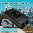 thumbnail image 2 of Inverter Pure Sine Wave Inverter DC 12V 24V 36V 48V 60V to AC 220V 230V With Double Plugs, 4 USB Plugs ,Low No-Load Losses, 2 of 7