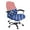 American Flag Print, variant on Xixirimido Valentine Hearts Pink Pattern Stretch Office Chair Cover Computer Chair Cover for Armrest Chair Universal Rotating Boss Chair Slipcovers High Back Desk Chair Seat Protector, Large