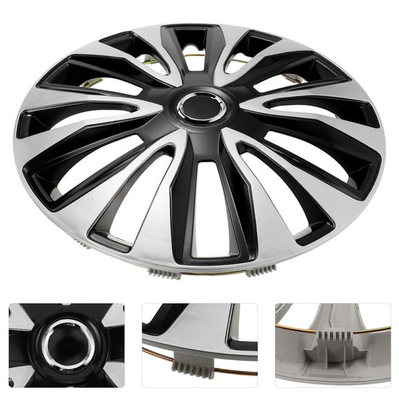 OUNONA ABS Truck Wheel Covers with Sealing Cap and Dust Protection for Car 15 Inch