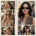 thumbnail image 2 of Gafas de Sol ELITERA Retro Ovaladas Polarizadas UV400 para Mujer/Hombre, 2 of 7