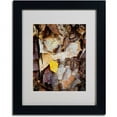 thumbnail image 2 of Trademark Fine Art "Birch Leaf" Canvas Art by Kurt Shaffer, Black Frame, 2 of 3