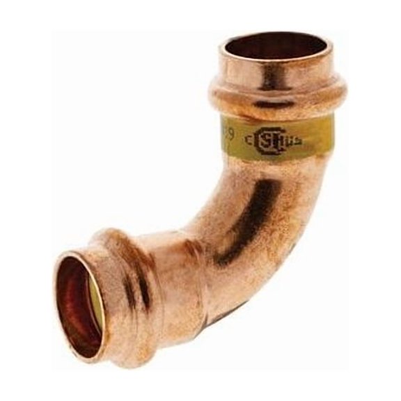 Nibco Elbow, Copper, Press-fit 3/4", 3/4" 9055600HPC