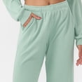 thumbnail image 4 of Pantalones de Yoga de Cintura Alta con Bolsillos Pantalones de Yoga de Mujer con Bolsillos Pantalones de Yoga de Cintura Estirable de Color Sólido de Mujer, 4 of 9