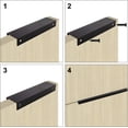 thumbnail image 4 of 6pcs black Kitchen Cabinet Drawer Pull Handle (150MM, black), 4 of 5