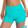thumbnail image 2 of JUMESG Womens Swim Shorts Solid Tankini Bottoms Swimsuit Bottoms (Mint Green,M), 2 of 6