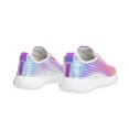 thumbnail image 5 of LUCKY STEP Women Lightweight Metallic Hologram Laced Pyramid Leatherette Studded Jogger Casual Sneaker (6 B(M) US, Hologram Pink), 5 of 5