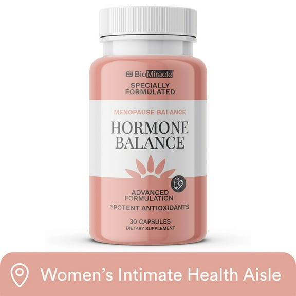 Hormone Balance Supplement Omega-3 Antioxidants with Tri-Vitamin Complex - 30 Count