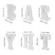 thumbnail image 2 of Luces de letras LED de 8pcs Light Up Letter Letter Lights Decoraciones de fiesta en casa, 2 of 5
