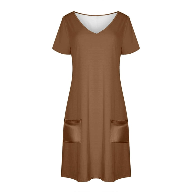 chinese dress ladies Linen Tunic Dress Loose Fitting – Old Linen Mill main image 0