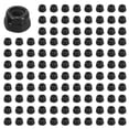 thumbnail image 1 of Tuerca de Seguridad Hexagonal de Inserto de Nylon Chapado en Zinc Negro 300pzs M2, 1 of 5