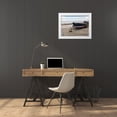 thumbnail image 3 of Melanson, Suzanne 32x25 White Modern Wood Framed Museum Art Print Titled - Lakefront Journey, 3 of 4