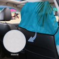 thumbnail image 5 of Uorisanigo Car Seat Cover Front Seats Only Auto Accessories Protectors Decor Shell Turtle Beach Towel Car Seat Cover Protector Fit Most Car, Truck, Suv, or Van, Easy to Install, 5 of 8
