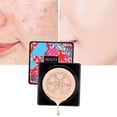 thumbnail image 3 of Makeup Air Cushion CC , Hidratante Resaltador Control de aceite Corrector Facial Blemish Concealer BB para mujeres niñas - blanco Yinane Cojín de aire de setas, 3 of 8