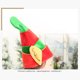 thumbnail image 5 of Sombrero de elfo navideño con orejas, decoración, disfraz de bruja, accesorios para fiesta de cosplay, sombrero de rayas rojas y verdes para niños y adultos., 5 of 8